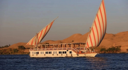 Nour El Nil Dahabiya Cruise, Esna to Aswan - Nile cruise, Egypt